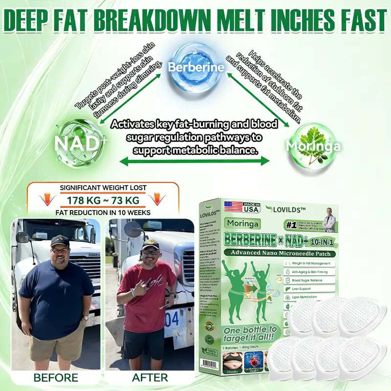 🇺🇸 𝐎𝐟𝐟𝐢𝐜𝐢𝐚𝐥 𝐔𝐒 𝐒𝐭𝐨𝐫𝐞 | 🧑‍⚕️🩺 Doctor-Recommended Daily Metabolic Support LOVILDS® 10-in-1 Moringa · Berberine + NAD+ Nano Patch