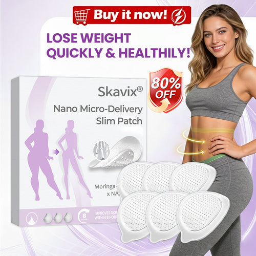 Skavix® Nano Micro-Delivery Slim Patch — Moringa·Berberine x NAD+ 10-in-1