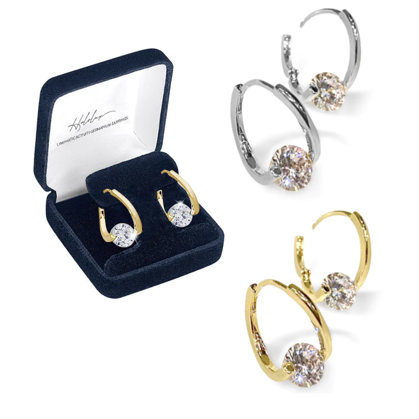 (🔥Last Day Discount-80% OFF)Histone™ Lymphatic Activity MagneTherapy Germanium Earrings