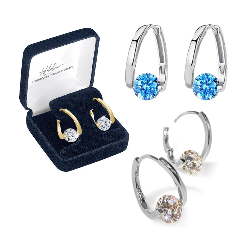 (🔥Last Day Discount-80% OFF)Histone™ Lymphatic Activity MagneTherapy Germanium Earrings