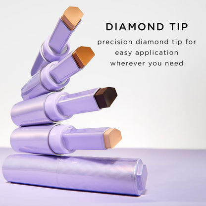 🔥 💥Under-Eye Bags? Dark Spots? This Diamond-Tip Concealer Stick Hugs Contours for Flawless Coverage.