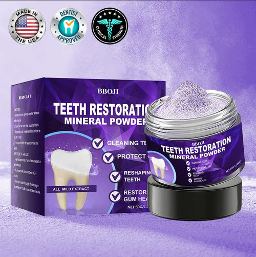 🦷 🚨 Last Day! 75% OFF BBOJI™ Teeth Restoration Mineral Powder